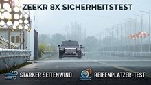 Zeekr 8X im Härtetest: Seitenwind, Reifenplazter & Aquaplaning-Check