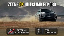 Zeekr 8X am Limit: Steigungen, Kurven, Tempo im Härtetest