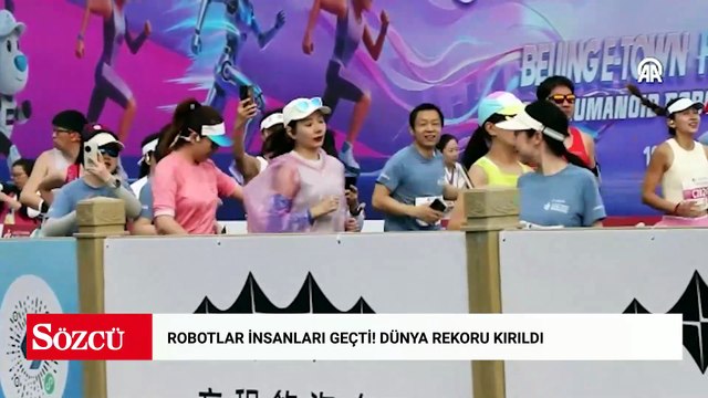 İnsansı robotlar yarı maraton rekorunu kırdı