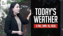 Today's Weather, 5 P.M. | Apr. 19, 2026