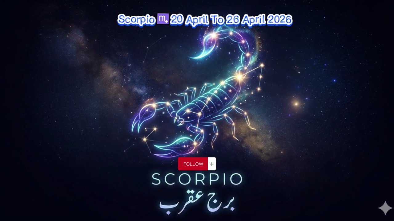 Scorpio♏ 20,April To.26,April2026 Monthly horoscope |Sattar_Bakaar_Official