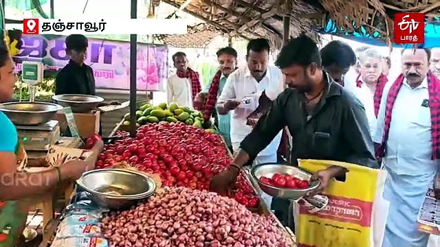 மீன் வாங்கலையோ மீனு - நூதன முறையில் வாக்கு சேகரித்த திமுக வேட்பாளர்