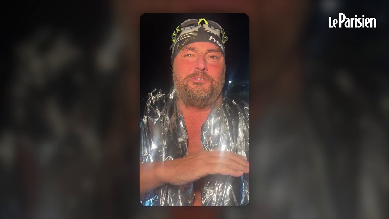 Le nageur de l’extrême Stève Stievenart relie l’Uruguay et l’Argentine pour réaliser un exploit historique