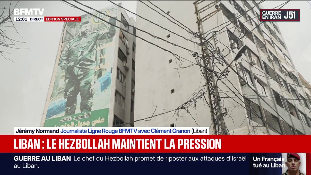 Guerre au Moyen-Orient: BFMTV au cœur du fief du Hezbollah dans le Sud-Liban