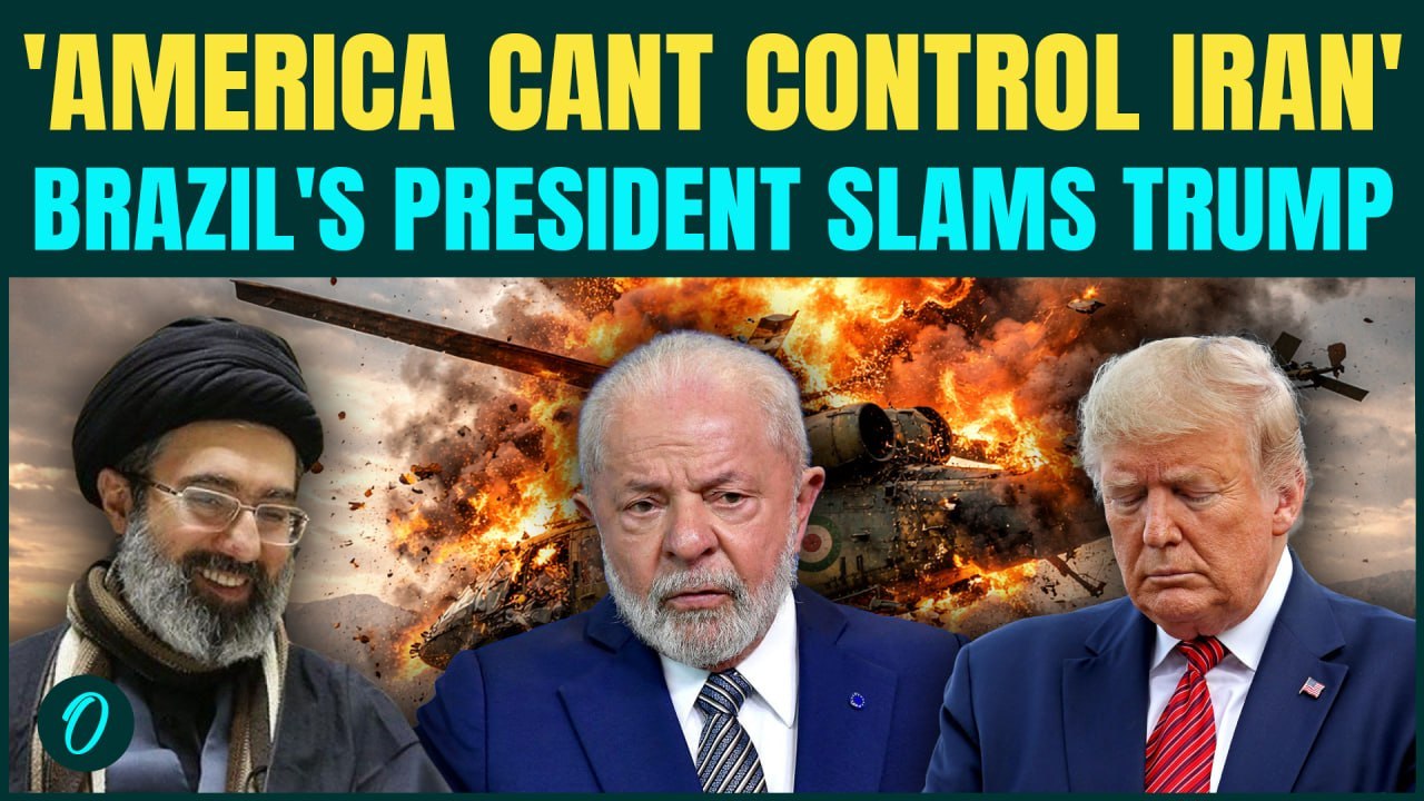 Brazil’s Lula Targets Trump On Iran WAR | “No Leader Has Right” Schools Trump Over Iranian Freedom