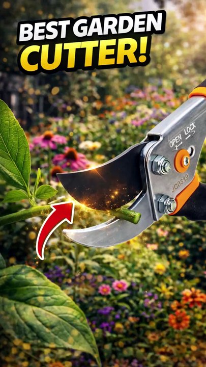 Fiskars Bypass Pruning Shears 🌿✂️ | Sharp Garden Clippers Review