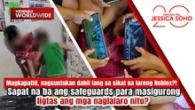(RES)Magkapatid, nagsuntukan dahil lang sa sikat na larong Roblox?! | Kapuso Mo, Jessica Soho