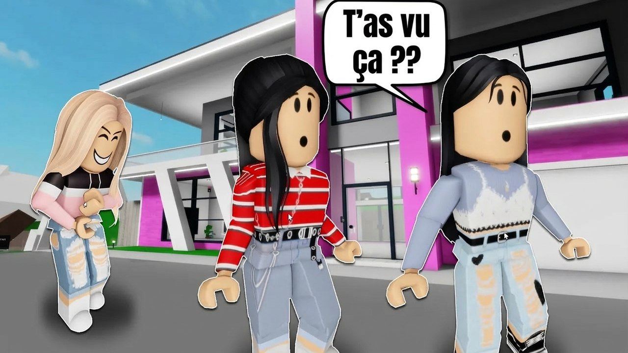Des sœurs découvrent un phénomène étrange dans leur nouvelle maison | Histoires Brookhaven RP Roblox