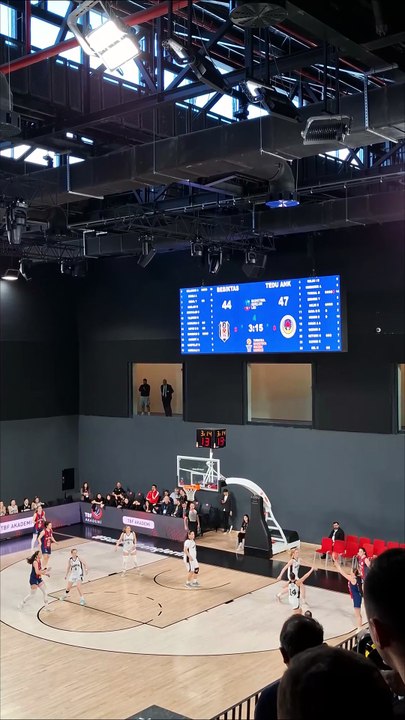 Maç Sonucu - Beşiktaş 54-55 Ted Ankara Kolejliler - Basketbol Gençler Ligi Kızlar 5. Pencere 3. Maç