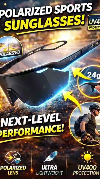 Lamicall Sports Sunglasses | Polarized UV400 Outdoor Shades