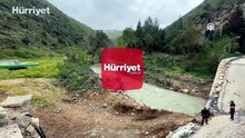 İsrail ordusunun Lübnan'da halkı göçe zorlamak için hedef aldığı 2 köprü yeniden geçişe açıldı