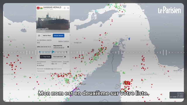 L'appel radio désespéré d'un pétrolier visé par des tirs iraniens
