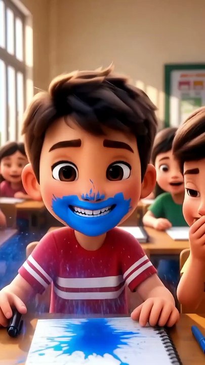 BRUSH FAIL 😂 #trendingreel #comedy #funnyreels #kidsfun #baby #cartoon #funny #jokes