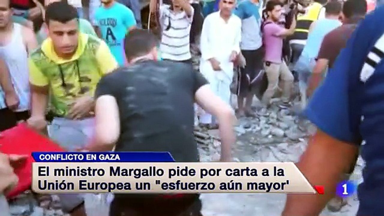 TVE La 1 Telediario 1 (4-8-14)