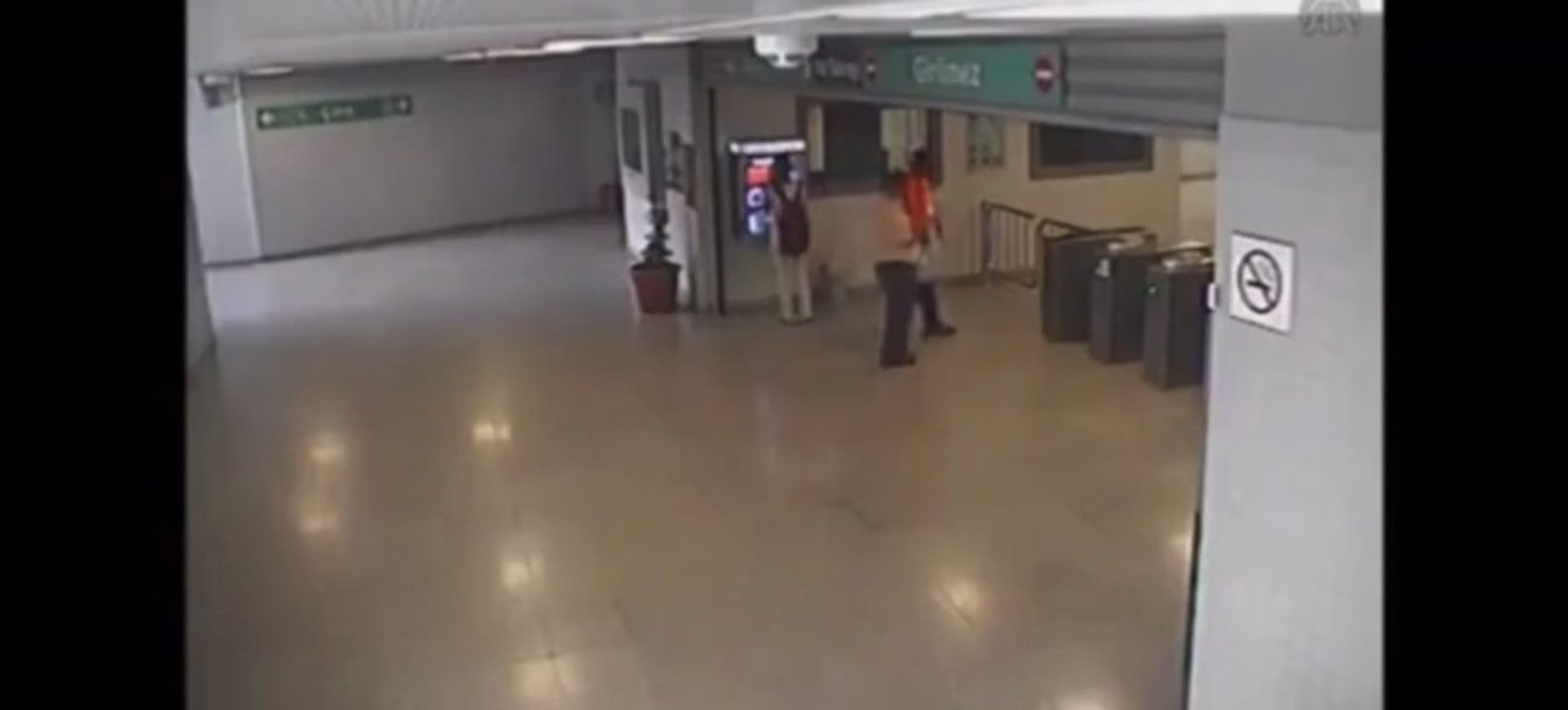 Shocking Moment! Visually Impaired Passenger Falls Between Train and Platform