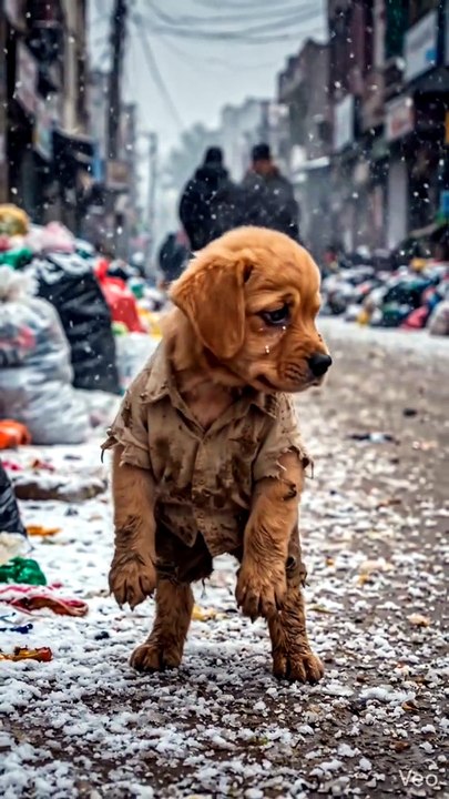 “This puppy waited 3 days… what happened next broke hearts 💔