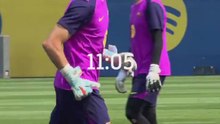 DENTRO de un ENTRENAMIENTO de JOAN GARCÍA con el BARÇA