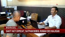 Satpam di Lampung Nekat Bobol Rumah Mantan Majikan Karena Dipecat, Kerugian Capai Rp40 Juta