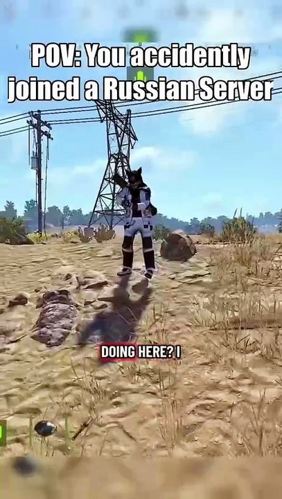 POV You accidentally join a Russian server in RUST 🙏😭#RustGaming #RustSurvival #GamingCommunity