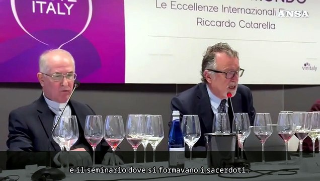 Vino, sacerdote da Betlemme al Vinitaly: Dal lavoro messaggio di fraternita'