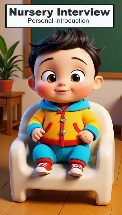 Pre-Nursery & Nursery Interview Prep: Simple Personal Introduction for Kids #Shorts #KabirsWorld
