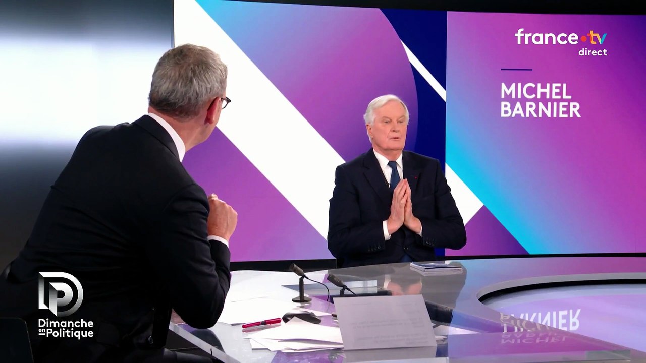 Michel Barnier assure se sentir "capable d'être président de la République" : "J'ai été Premier ministre, j'ai été bien dans ma peau, je n'ai pas tremblé. Je peux exercer d'autres fonctions"