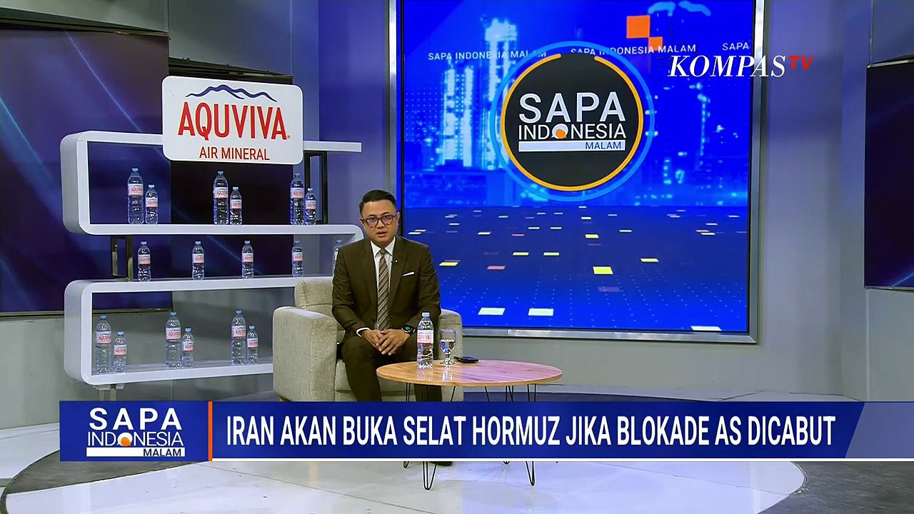 Iran akan Buka Kembali Selat Hormuz Jika Blokade AS Dicabut | SAPA MALAM