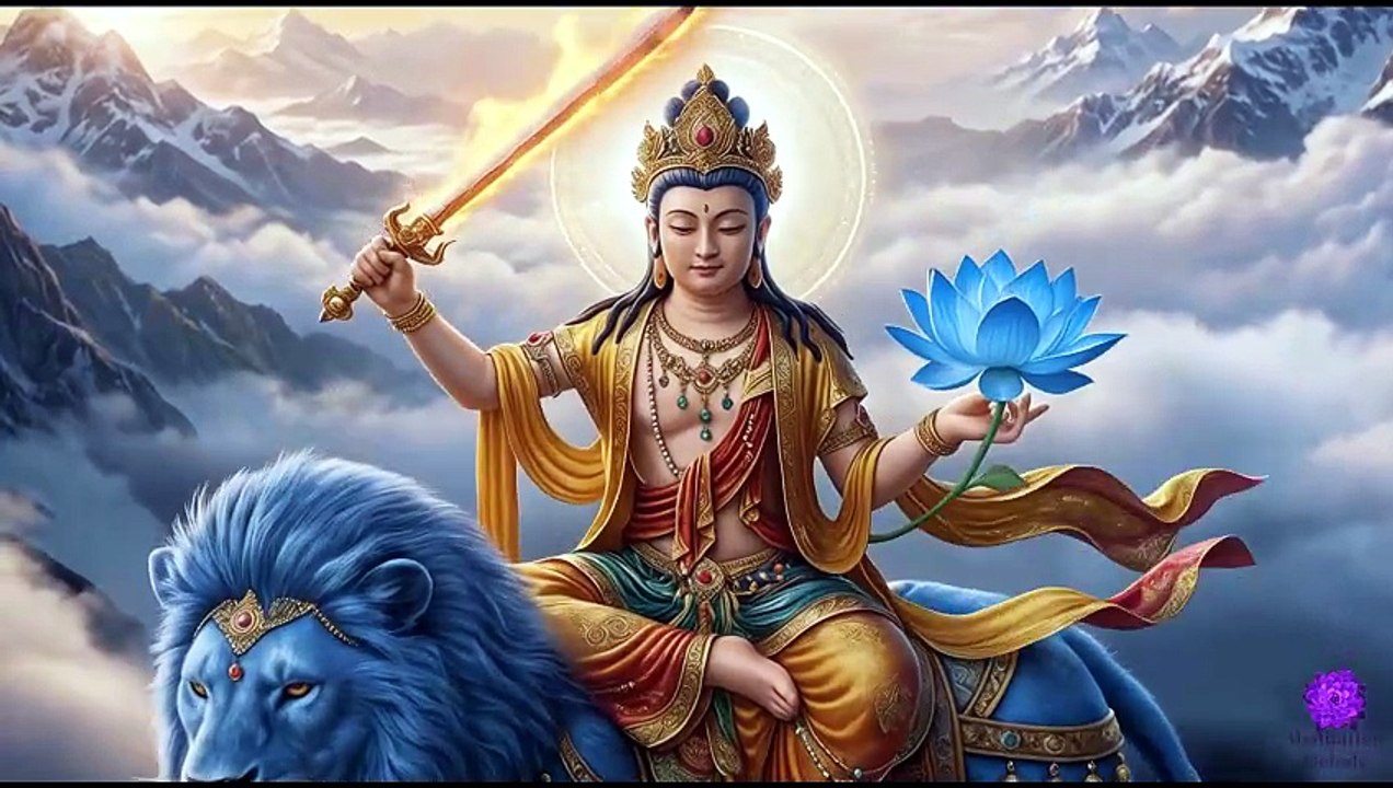 Om Vagishvari Mum Chant | Manjushri Mantra for Enlightened Focus | 文殊菩萨 | Văn Thù Sư Lợi Bồ Tát