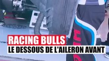 Sous l’aileron avant de la Racing Bulls | F1 Tech #F1 #RedBull #Aérodynamique