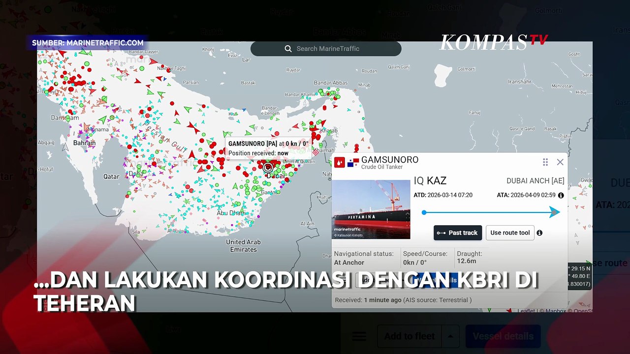 2 Kapal Pertamina Masih Tertahan Usai Selat Hormuz Ditutup Lagi, Kemlu: Kami Monitor