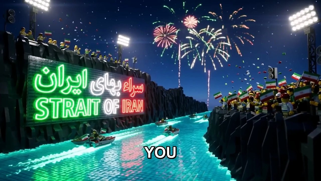 "YOU SURRENDERED!" Iran dropped ANOTHER LEGO video DESTROYING Trump by @Axis of bricks 🧱