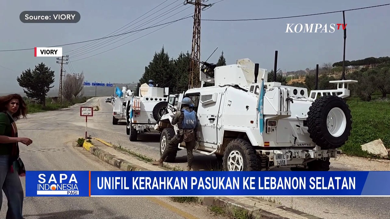 Pasukan UNIFIL Bergerak ke Lebanon Selatan Usai Insiden Tewasnya Prajurit Penjaga Perdamaian