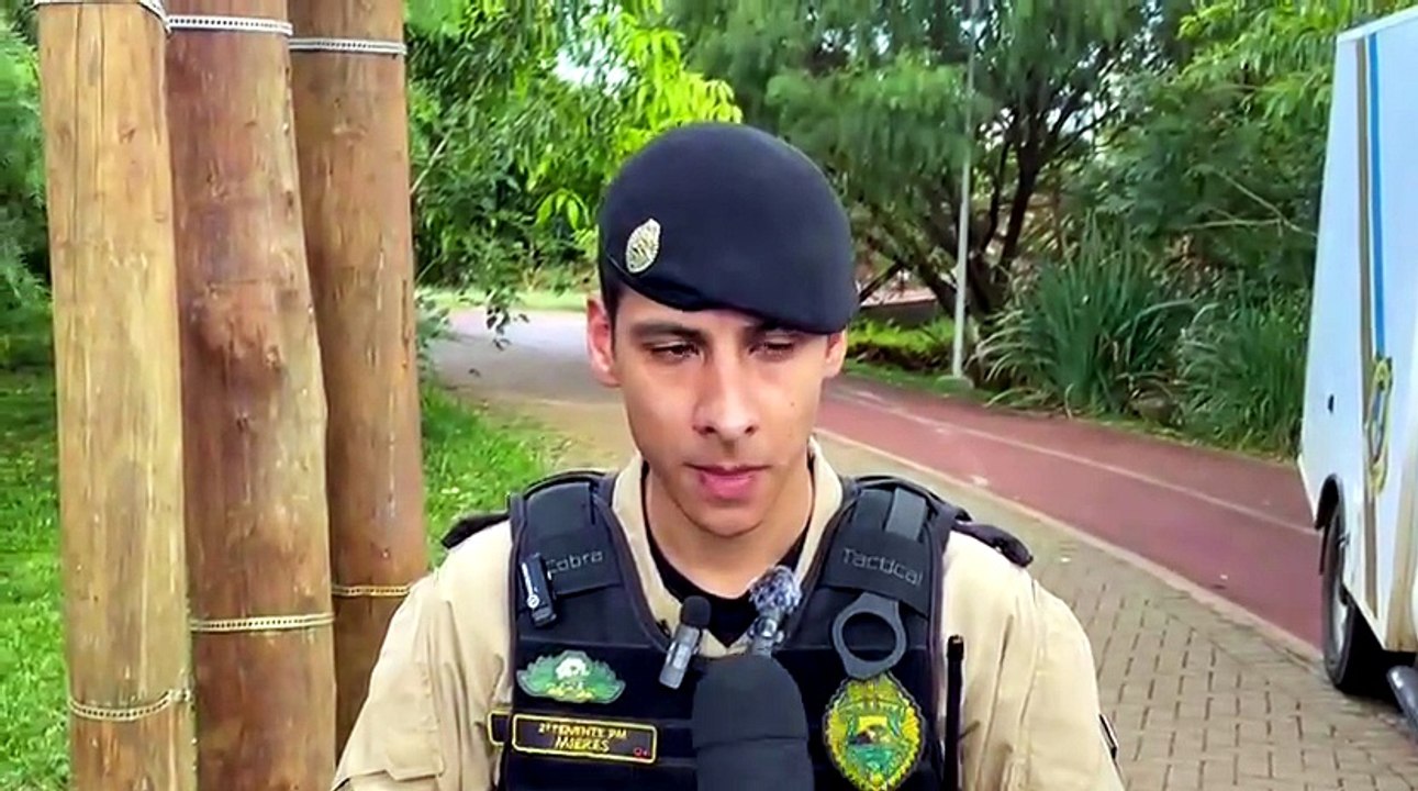 "Trata-se de um senhor de idade, aproximadamente uns 60, 65 anos", diz Tenente sobre corpo