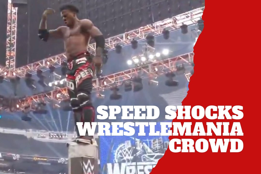 iShowSpeed se roba el show con un momento impactante en WrestleMania