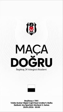 Maç Duyurusu - Beşiktaş v THY - Yıldız Kızlar Süper Ligi Final Grubu 9. Hafta