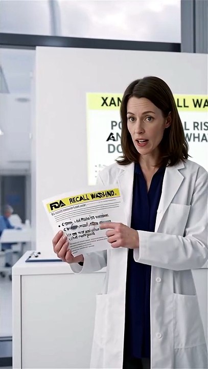 Xanax Recall Warning Potential Risks and What to Do Next