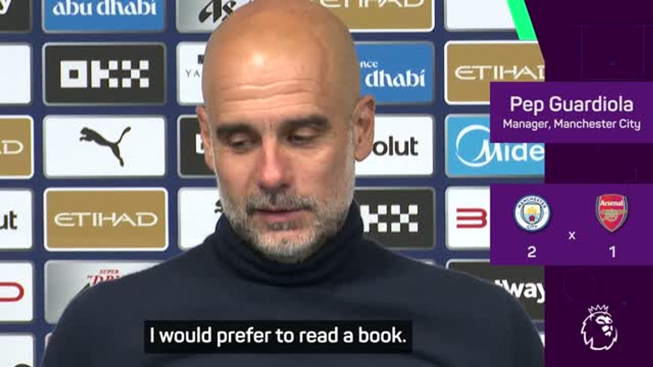 Guardiola hails City-Arsenal as a 'great advert' for English football