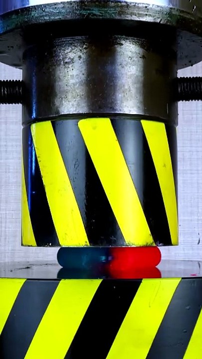Hydraulic Press 100 ton vs #hydraulicpress #crushing #satisfying #viral