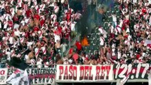 Se prendió fuego una de las tribunas del Monumental en el recibimiento del Superclásico