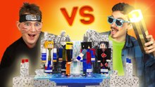 Naruto VS Minecraft! Amazing Crafts DIY!