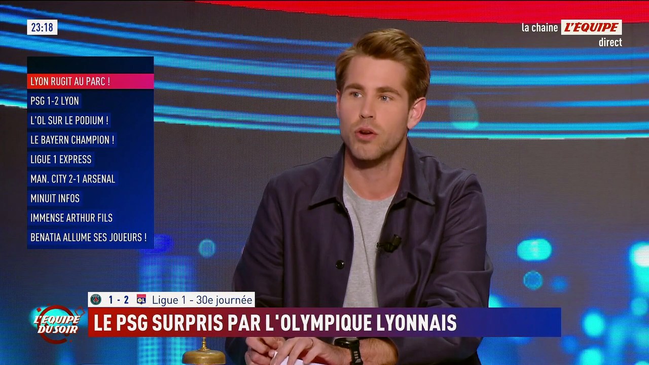 L'OL s'offre le PSG avec la manière et grimpe sur le podium de la Ligue 1, la course au titre relancée - Foot - Ligue 1