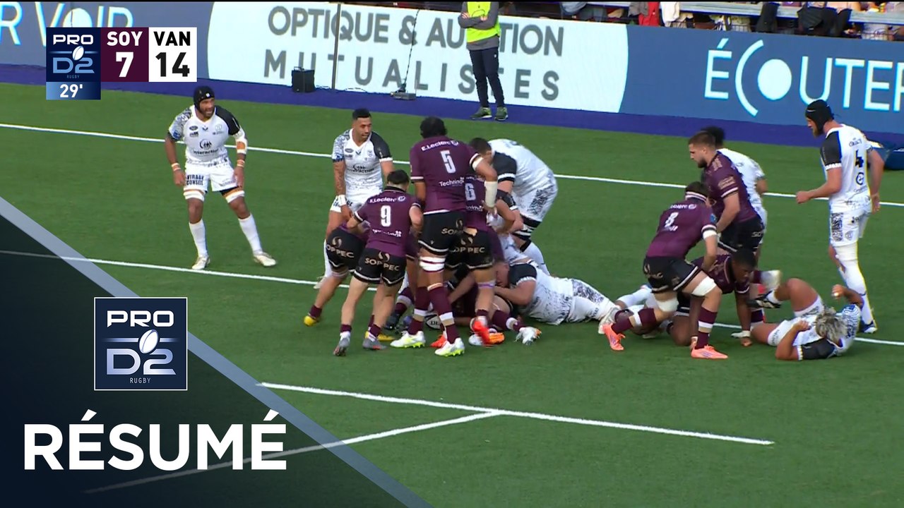 PRO D2 Saison 2025-2026 J27 - Résumé Soyaux-Angoulême XV – RC Vannes