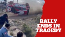 South American Rally ends in tragedy after a crash in the mountains