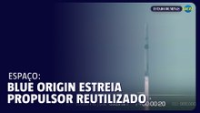 Blue Origin lança foguete com propulsor reutilizado