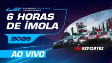 6 HORAS DE ÍMOLA COM IMAGEM! | TREINO LIVRE | FIA WEC 2026 | MUNDIAL DE ENDURANCE