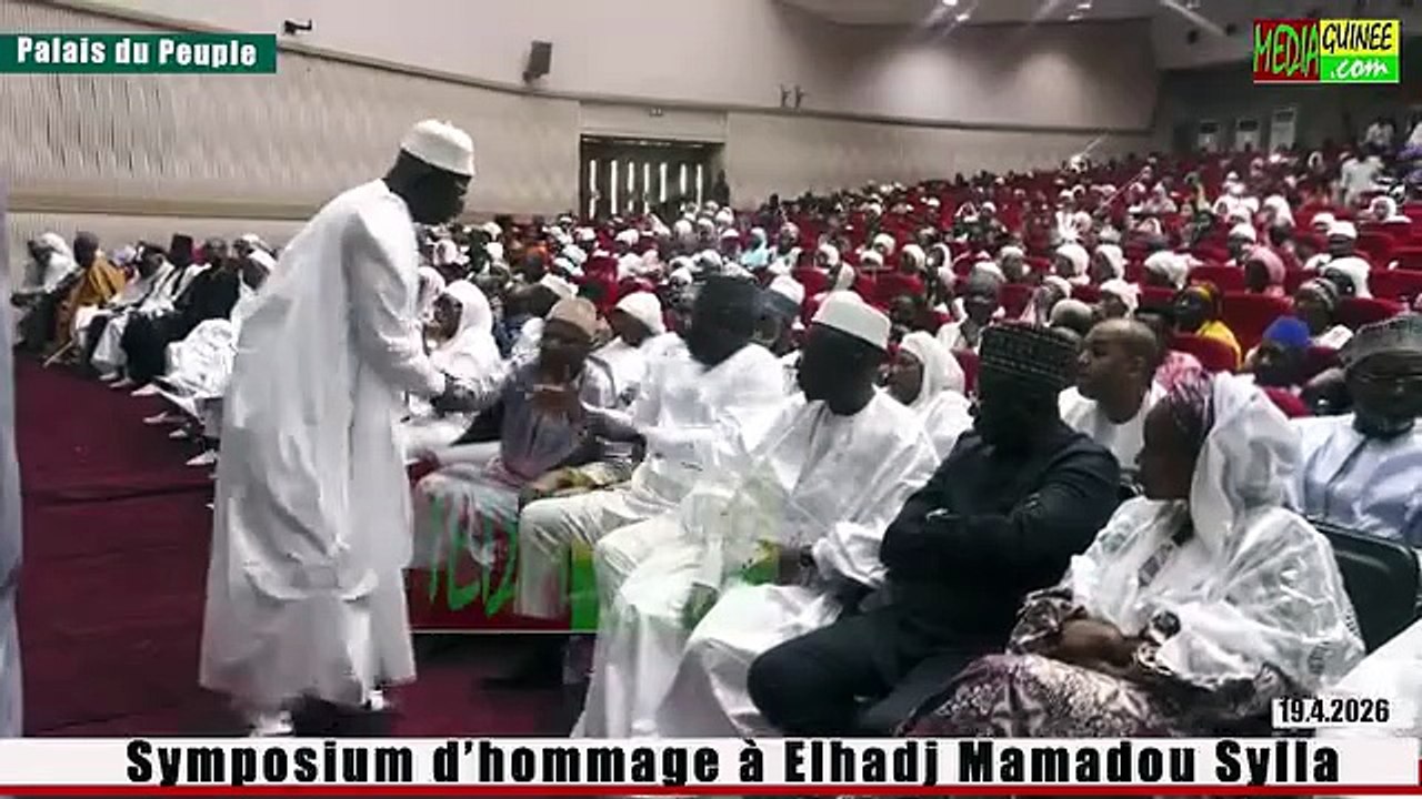 🟣Symposium 👉🏿 Au nom des enfants, Gnama Sylla rend hommage à son père, Elhadj Mamadou Sylla⤵️