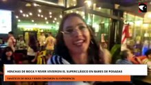 Hinchas de Boca y River vivieron el superclásico en bares de Posadas