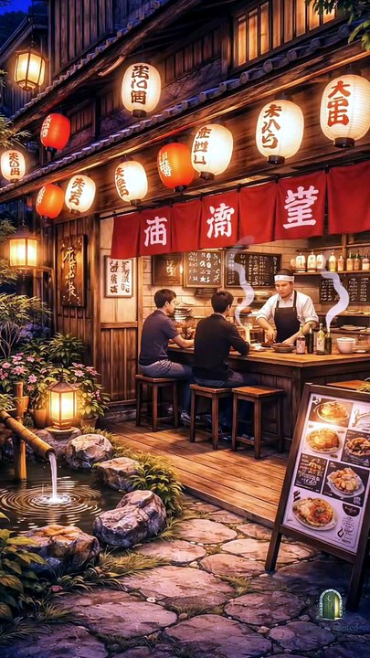 Cozy Japanese Street 🍜
