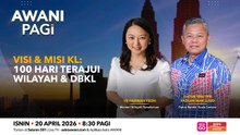 AWANI Pagi: Visi & Misi KL | 100 Hari Terajui Wilayah & DBKL
