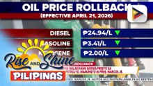 PBBM, inanunsyo ang panibagong malakihang bawas-presyo sa mga produktong petrolyo | ulat ni Sheila Natividad